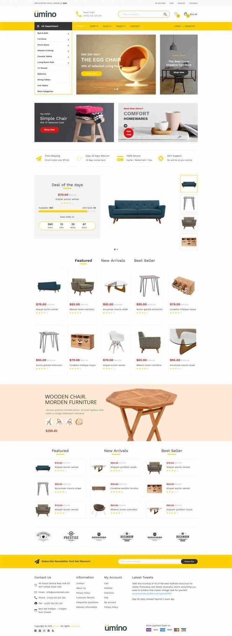 Bootstrap4响应式室内家具家居用品电商销售商城-客创社 - 专注互联网轻资产创业及网络项目资源整合与分享客创社-免费且强大的项目分享网站！