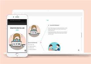 宽屏橙色产品展示企业源码模板下载-客创社 - 专注互联网轻资产创业及网络项目资源整合与分享客创社-免费且强大的项目分享网站！