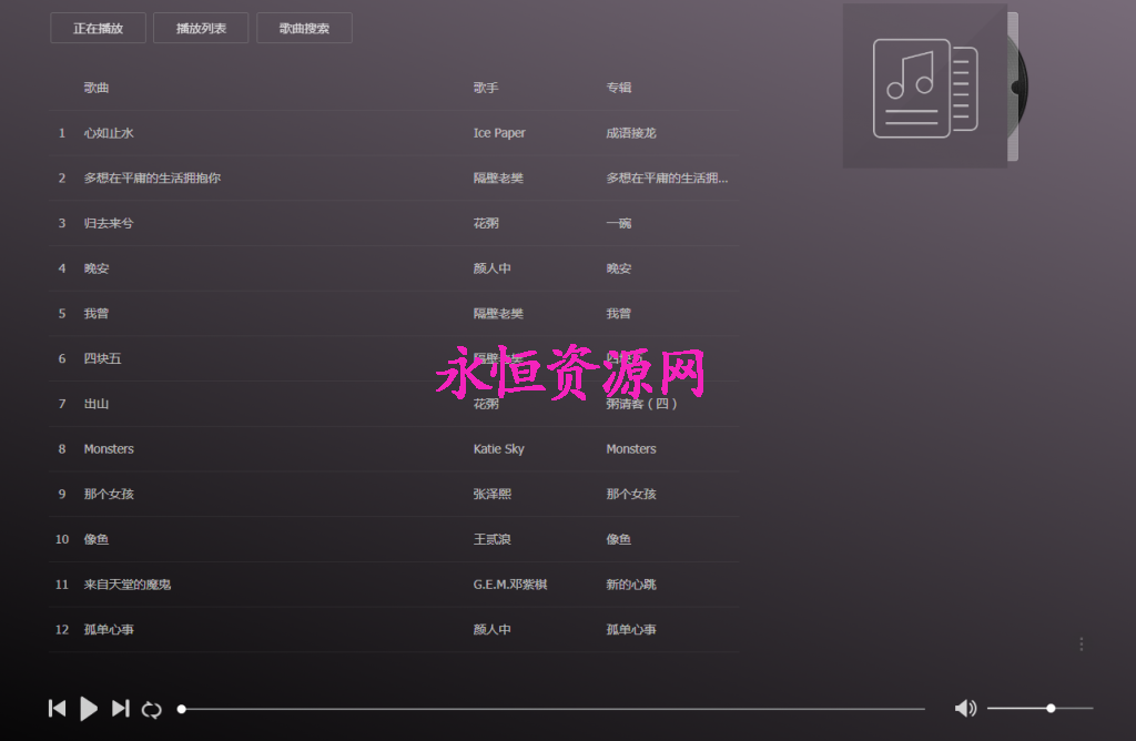图片[2]-客创社 - 专注互联网轻资产创业及网络项目资源整合与分享美化版音乐网站源码-客创社 - 专注互联网轻资产创业及网络项目资源整合与分享客创社-免费且强大的项目分享网站！