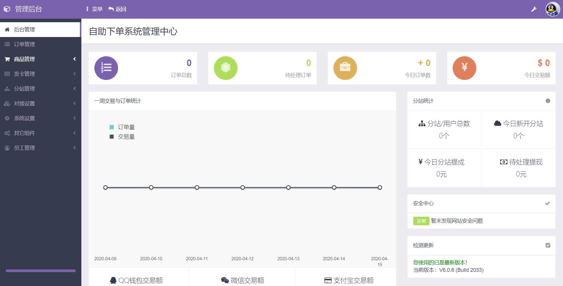 彩虹代刷网源码V6.0.8完美运营防黑版-客创社 - 专注互联网轻资产创业及网络项目资源整合与分享客创社-免费且强大的项目分享网站！