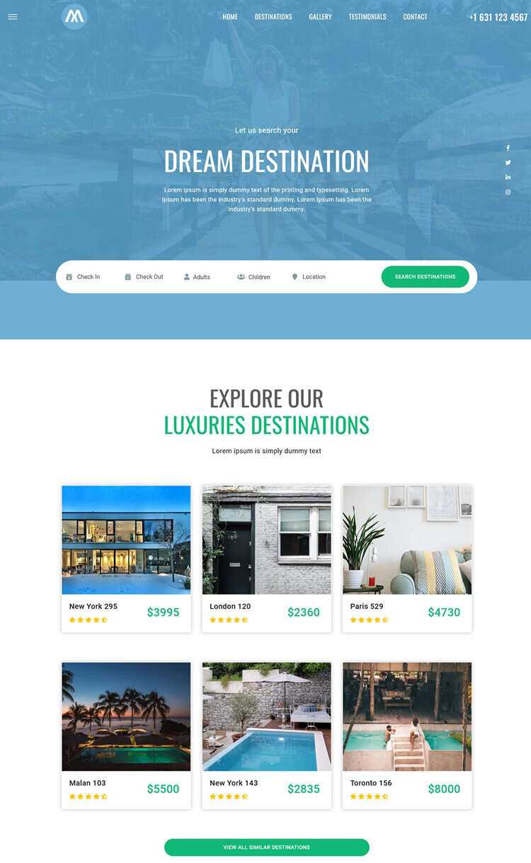 环球旅行酒店预定网站html5模板-客创社 - 专注互联网轻资产创业及网络项目资源整合与分享客创社-免费且强大的项目分享网站！