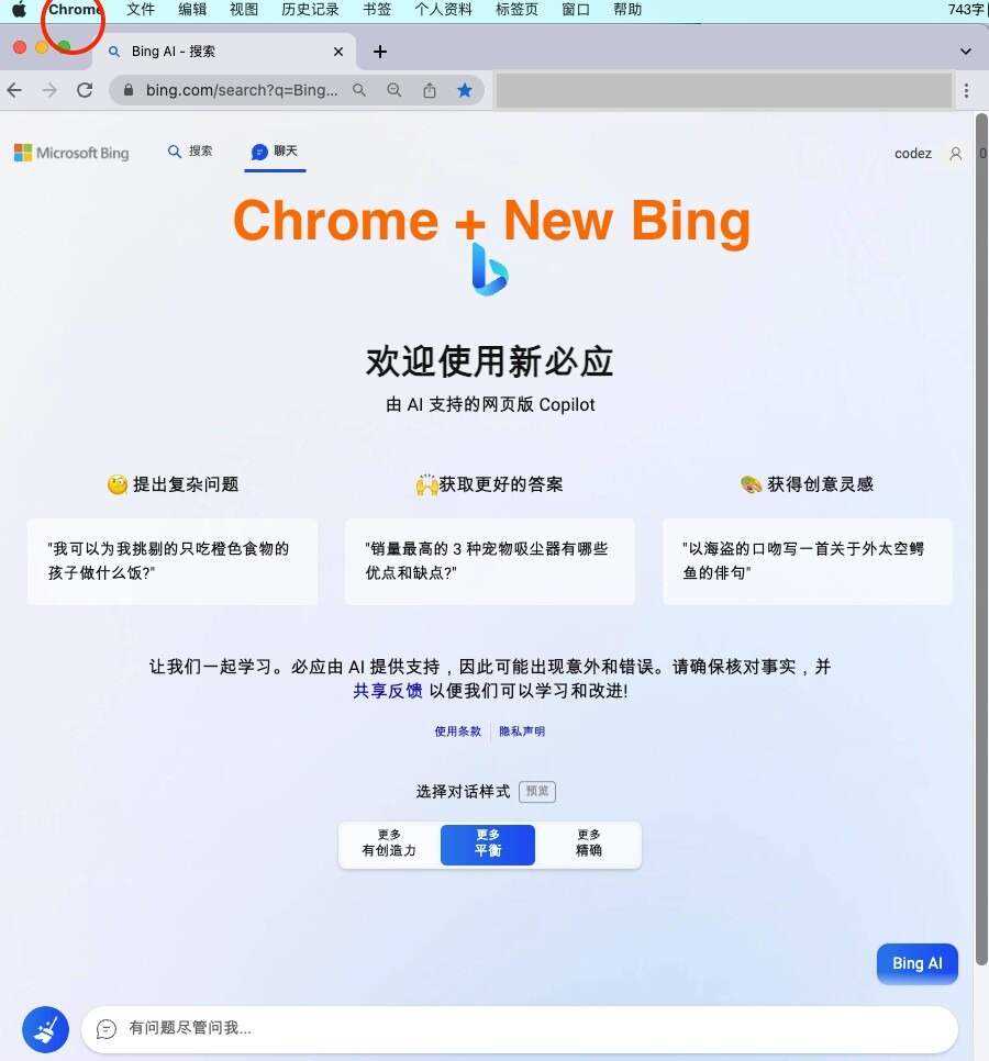 微软New Bing完美聊天机器人源码，支持ChatGPT提示词 国内可用，基本兼容微软 Bing AI 所有功能-客创社 - 专注互联网轻资产创业及网络项目资源整合与分享客创社-免费且强大的项目分享网站！
