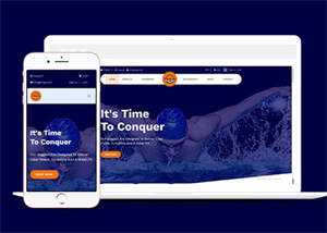宽屏游泳用品商店HTML5模板下载-客创社 - 专注互联网轻资产创业及网络项目资源整合与分享客创社-免费且强大的项目分享网站！