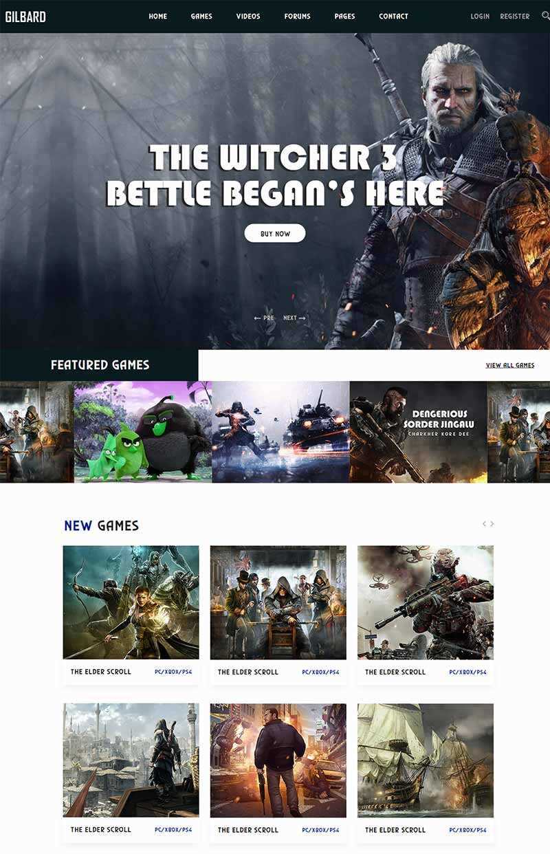 Bootstrap响应式游戏网站html模板-客创社 - 专注互联网轻资产创业及网络项目资源整合与分享客创社-免费且强大的项目分享网站！