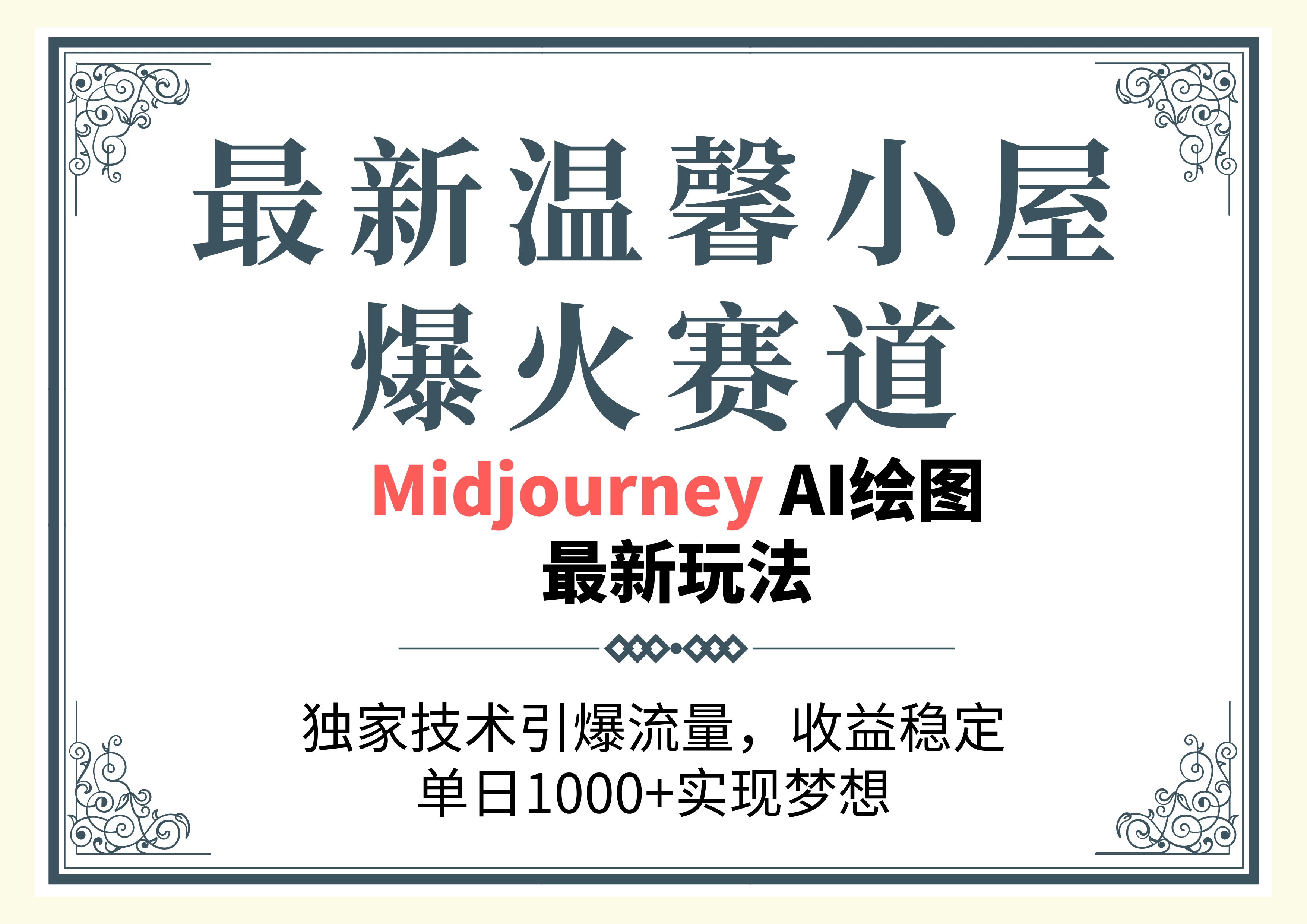 最新温馨小屋爆火赛道，独家技术引爆流量，收益稳定，单日1000+实现梦想-客创社 - 专注互联网轻资产创业及网络项目资源整合与分享客创社-免费且强大的项目分享网站！