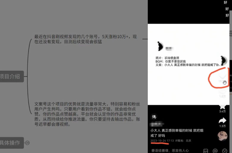 图片[2]-客创社 - 专注互联网轻资产创业及网络项目资源整合与分享最新抖音暴力文案号，五天涨粉 10w+，喂饭级拆解教学-客创社 - 专注互联网轻资产创业及网络项目资源整合与分享客创社-免费且强大的项目分享网站！