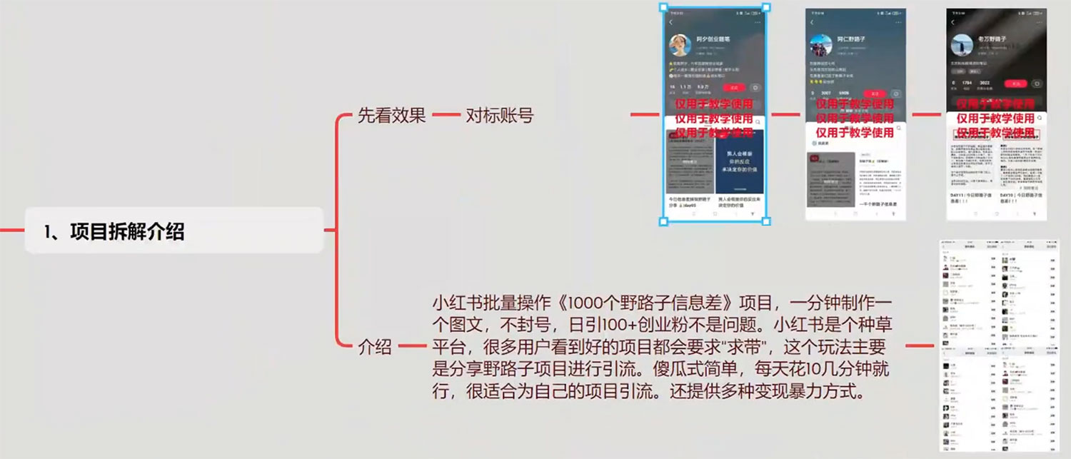图片[2]-客创社 - 专注互联网轻资产创业及网络项目资源整合与分享小红书批量操作《 1000 个野路子信息差》玩法，日引 100+ 创业粉，一分钟一个图文-客创社 - 专注互联网轻资产创业及网络项目资源整合与分享客创社-免费且强大的项目分享网站！