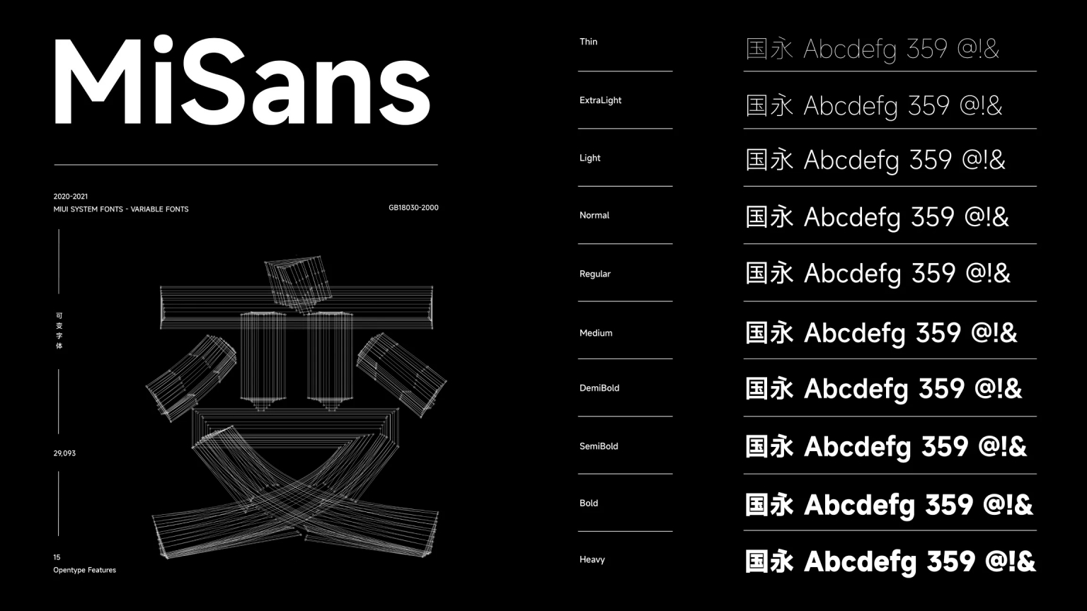 字体分享「MiSans」MIUI 全新系统字体 免费商用-客创社 - 专注互联网轻资产创业及网络项目资源整合与分享客创社-免费且强大的项目分享网站！