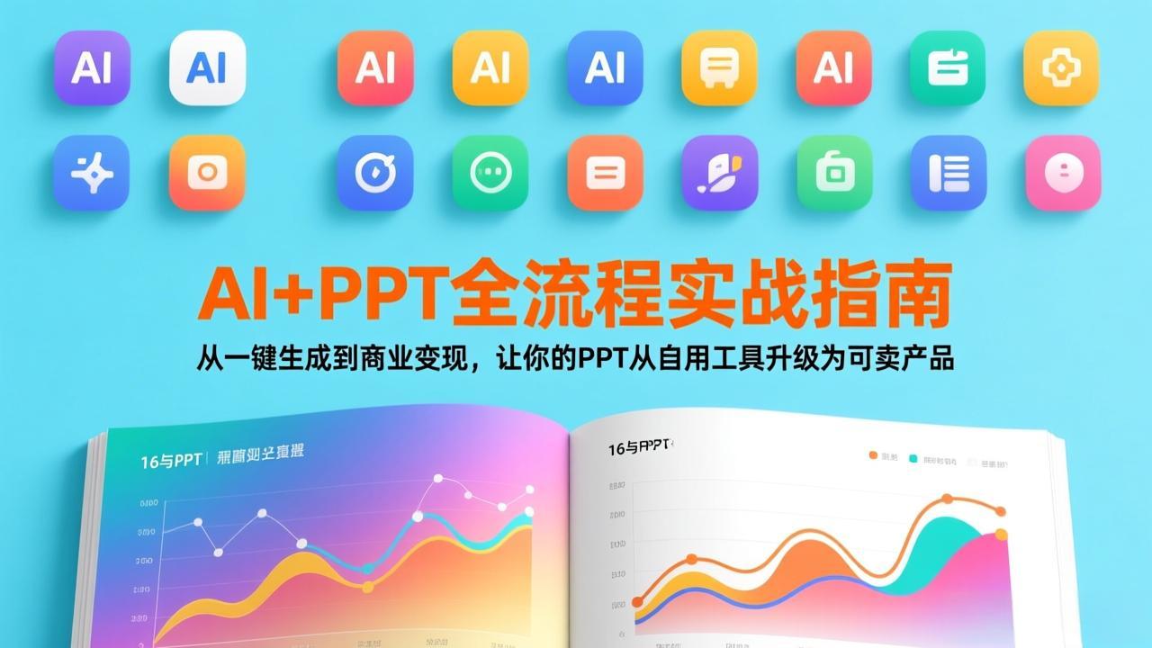AI+PPT全流程实战指南：从一键生成到商业变现，让你的PPT从自用工具升级为可卖产品-鱼见海资源网-免费PHP网站源码模板,插件软件网创AI智能体资源分享平台！