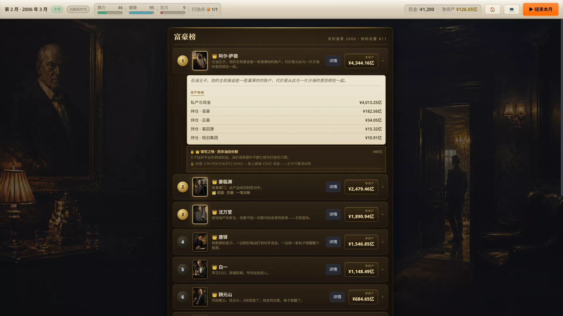富豪榜：清算所/Rich List: The Order 新游发布
