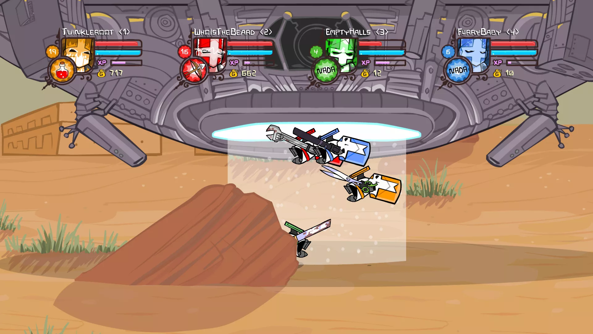 城堡毁灭者/城堡破坏者/Castle Crashers 版本更新 城堡毁灭者/城堡破坏者/Castle Crashers 版本更新
