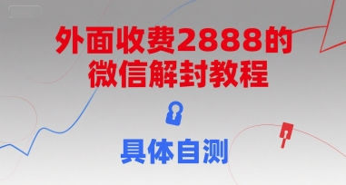 （15301期）外面收费2888的微信解封教程，具体自测-客创社 - 专注互联网轻资产创业及网络项目资源整合与分享客创社-免费且强大的项目分享网站！
