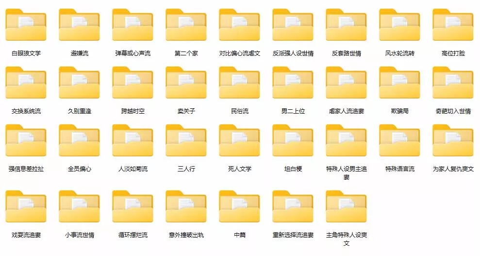 某社群百人拆文交流群付费资源-更新0929：千本爆款短篇拆解+每