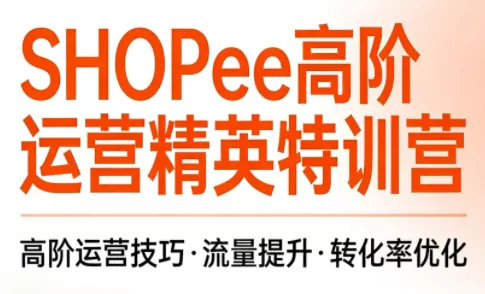 梦凡老师·Shopee虾皮高阶运营课程(更新)主用 -、辅助 +中赚AI网