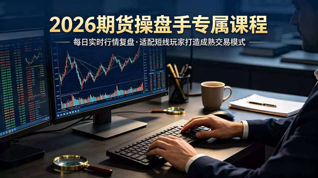 2026期货操盘手专属课程-更新7月11，每日实时行情复盘，适配短线玩家打造成熟交易模式 《鱼见海科技》-鱼见海资源网-免费PHP网站源码模板,插件软件网创AI智能体资源分享平台！
