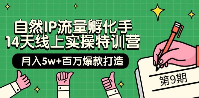 (9881期)自然IP流量孵化手 14天线上实操特训营【第9期】月入5w+百万爆款打造 (74节)客创社 - 专注互联网轻资产创业及网络项目资源整合与分享客创社 - 专注互联网轻资产创业及网络项目资源整合与分享