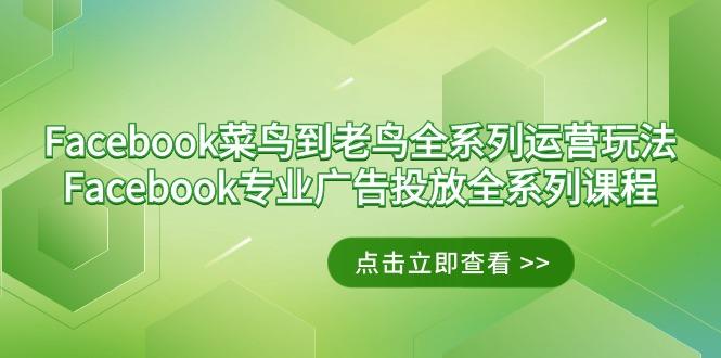 Facebook-菜鸟到老鸟全系列运营玩法+Facebook-专业广告投放全系列课程客创社 - 专注互联网轻资产创业及网络项目资源整合与分享客创社 - 专注互联网轻资产创业及网络项目资源整合与分享