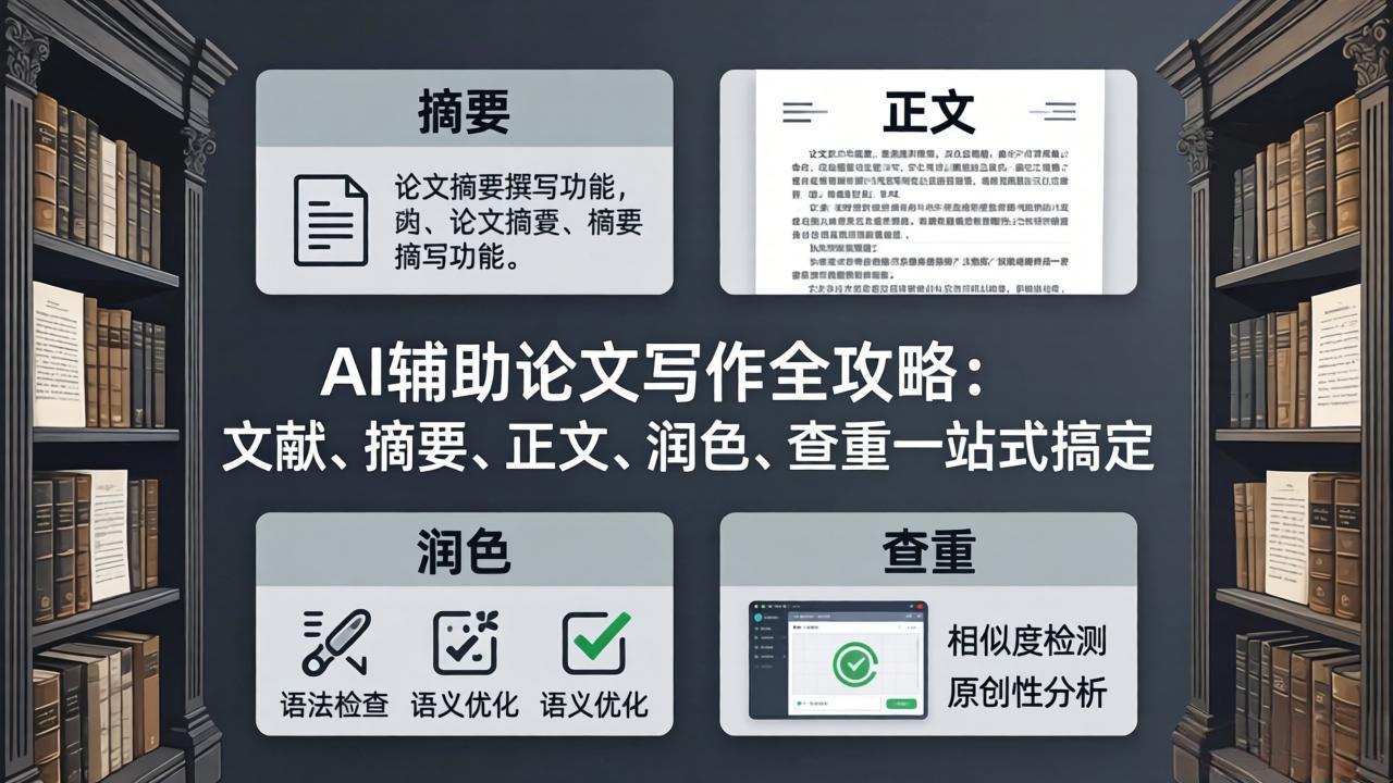 AI辅助论文写作全攻略：文献、摘要、正文、润色、查重一站式搞定客创社区-专注互联网轻资产资源整合与分享客创社区-专注互联网轻资产资源整合与分享