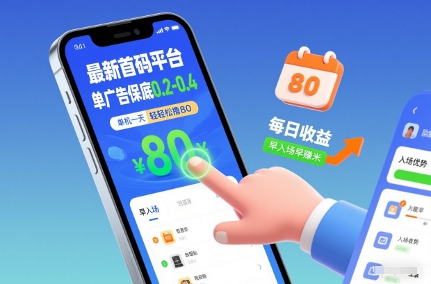最新首码平台，单广告保底0.2-0.4，单机一天轻松撸80，早入场早賺米【揭秘】客创社区-专注互联网轻资产资源整合与分享客创社区-专注互联网轻资产资源整合与分享