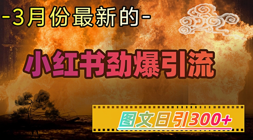 小红书超劲爆引流手段，图文日引300+轻松变现1W-客创社 - 专注互联网轻资产创业及网络项目资源整合与分享客创社-免费且强大的项目分享网站！