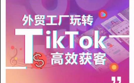 外贸工厂玩转TikTok高效获客，多种引流方式与账号定位技巧，拆解爆款短视频打造成功案例客创社 - 专注互联网轻资产创业及网络项目资源整合与分享客创社 - 专注互联网轻资产创业及网络项目资源整合与分享