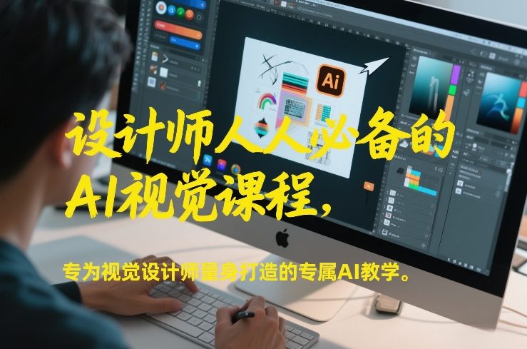 设计师人人必备的AI视觉课程，专为视觉设计师量身打造的专属AI教学客创社区-专注互联网轻资产资源整合与分享客创社区-专注互联网轻资产资源整合与分享