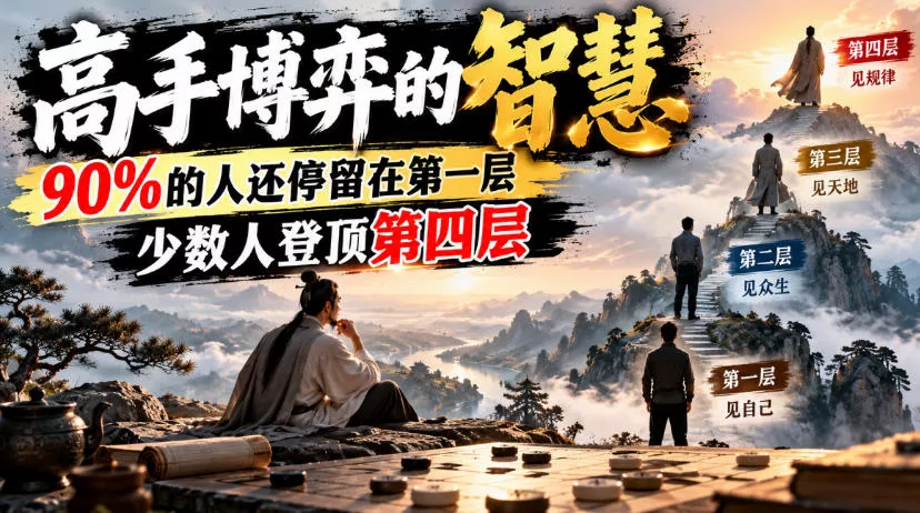 付费文章：高手博弈的智慧，90%的人还停留在靠前层，少数人登顶第四层 《鱼见海科技》-鱼见海资源网-免费PHP网站源码模板,插件软件网创AI智能体资源分享平台！