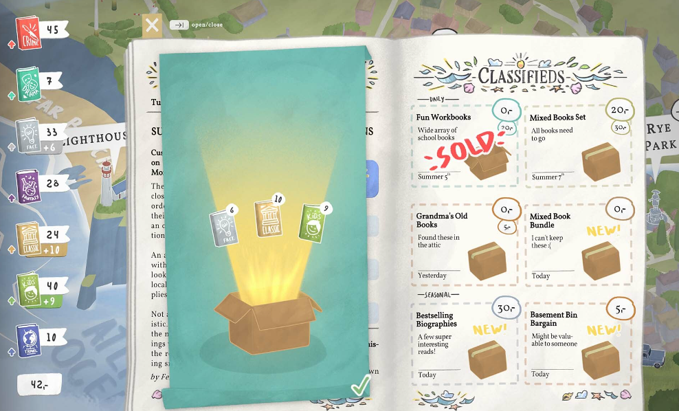 switch游戏《小小书店 Tiny Bookshop》美版中文+1.0.4补丁NSZ下载-麦子社区