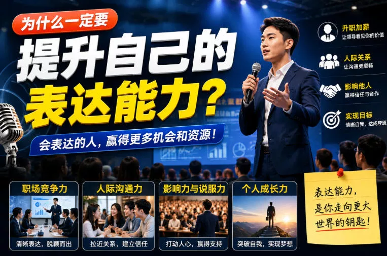 付费文章：为什么一定要提升自己的表达能力？星享资源网星享资源网