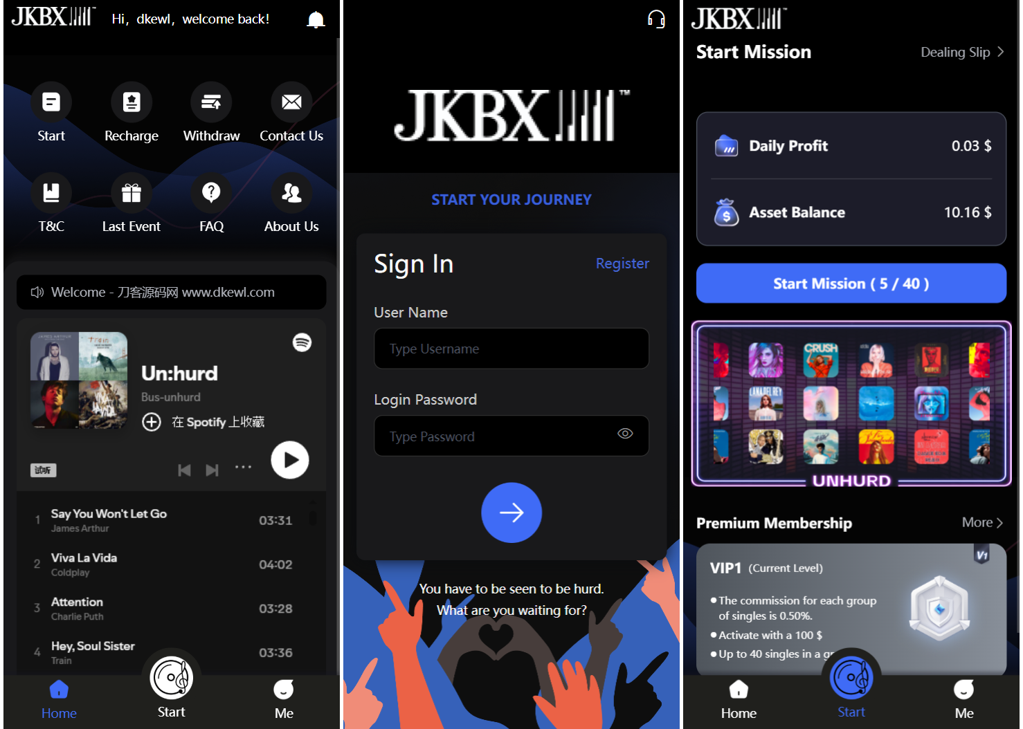 JKBX海外音乐抢单系统源码 Thinkphp框架 附教程客创社区-专注互联网轻资产资源整合与分享客创社区-专注互联网轻资产资源整合与分享