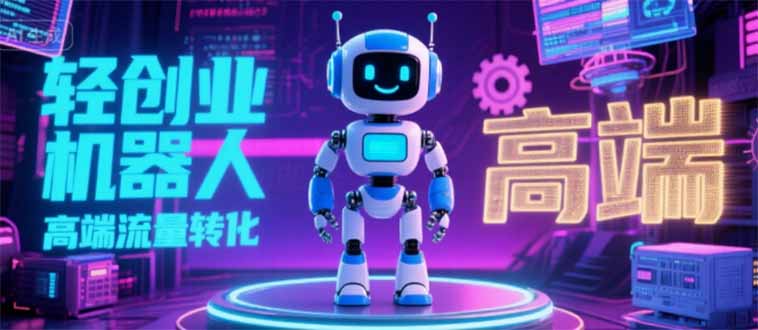 2025 独立玩家必看：机器人 IP 流量转化新玩法，N 粉变现高效路径揭秘客创社区-专注互联网轻资产资源整合与分享客创社区-专注互联网轻资产资源整合与分享