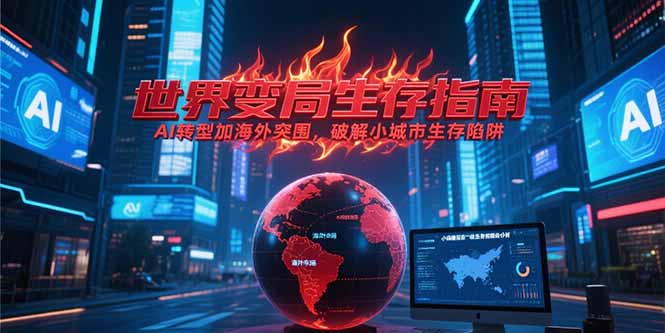 付费文章《世界变局生存指南，AI转型加海外突围，破解小城市生存陷阱》客创社区-专注互联网轻资产资源整合与分享客创社区-专注互联网轻资产资源整合与分享