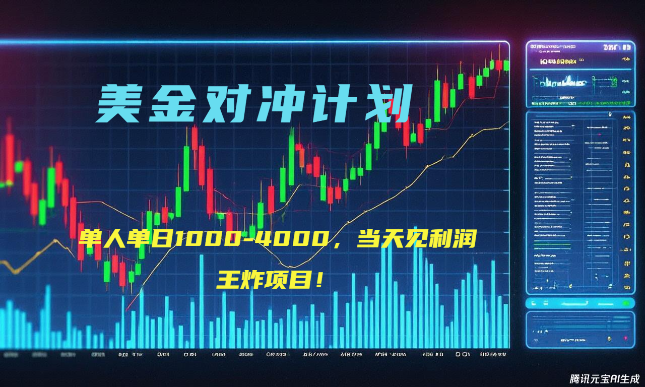 2025年最暴力项目“美金先登计划”最新最强对冲战法，每日实际收益1K-4K客创社区-专注互联网轻资产资源整合与分享客创社区-专注互联网轻资产资源整合与分享