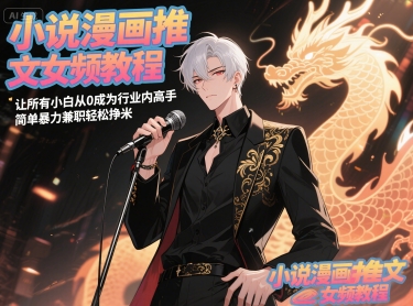 小说漫画推文女频教程，让所有小白从0成为行业内高手，简单暴力兼职轻松挣米客创社区-专注互联网轻资产资源整合与分享客创社区-专注互联网轻资产资源整合与分享