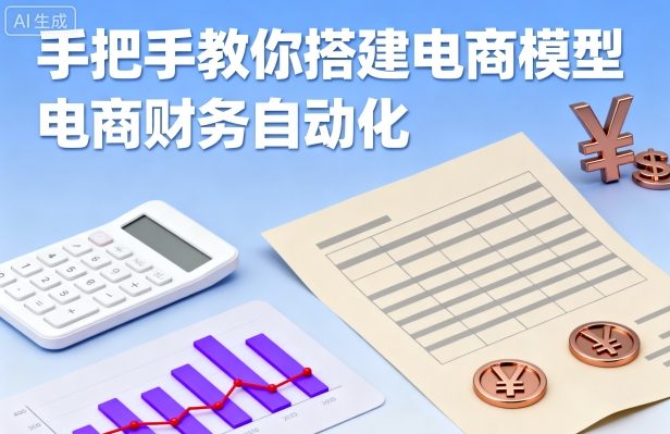 手把手教你搭建电商模型-电商财务自动化客创社区-专注互联网轻资产资源整合与分享客创社区-专注互联网轻资产资源整合与分享