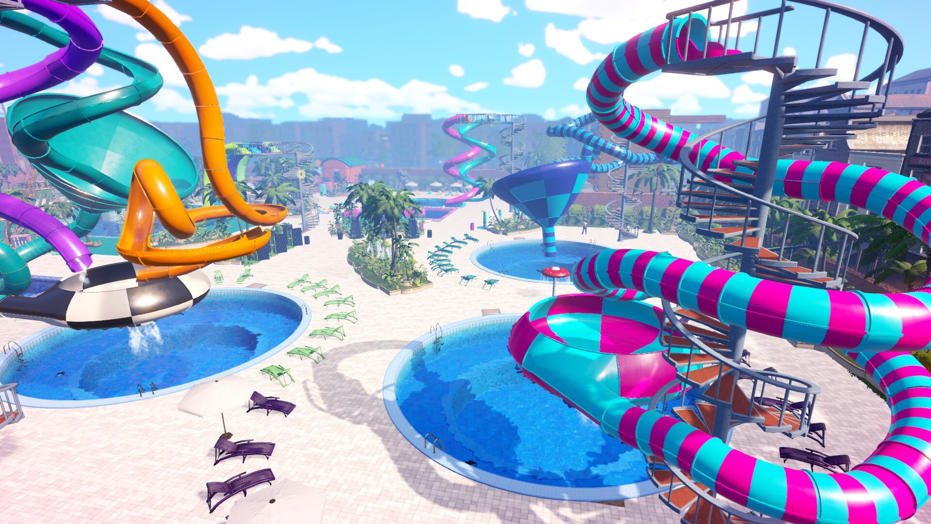 水上乐园模拟器/Waterpark Simulator客创社区-专注互联网轻资产资源整合与分享客创社区-专注互联网轻资产资源整合与分享