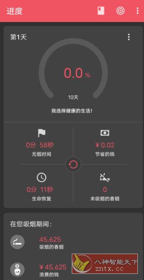 戒烟追踪器 Quit Tracker: Stop Smoking v2.24高级版客创社区-专注互联网轻资产资源整合与分享客创社区-专注互联网轻资产资源整合与分享