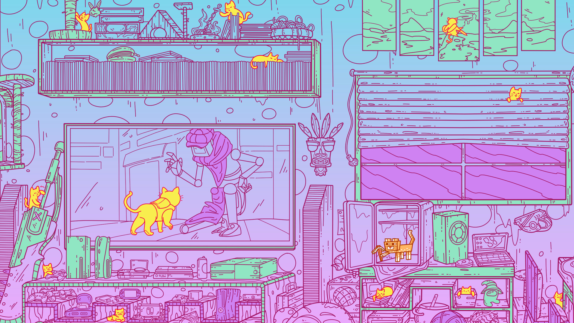 满是猫的大楼2/A Building Full of Cats 2客创社区-专注互联网轻资产资源整合与分享客创社区-专注互联网轻资产资源整合与分享