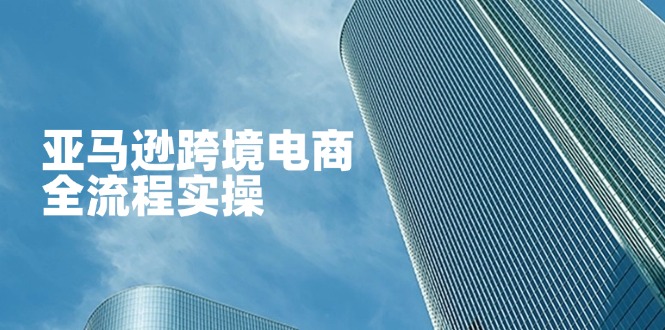 亚马逊跨境电商全流程实操，教你从零开始，掌握店铺运营与广告技巧客创社区-专注互联网轻资产资源整合与分享客创社区-专注互联网轻资产资源整合与分享