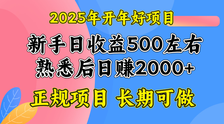 2025开年好项目，单号日收益2000左右客创社区-专注互联网轻资产资源整合与分享客创社区-专注互联网轻资产资源整合与分享