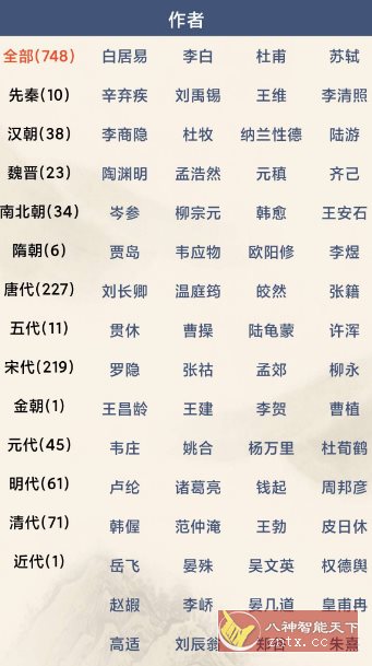 古诗词鉴赏1.0.5清爽版客创社区-专注互联网轻资产资源整合与分享客创社区-专注互联网轻资产资源整合与分享
