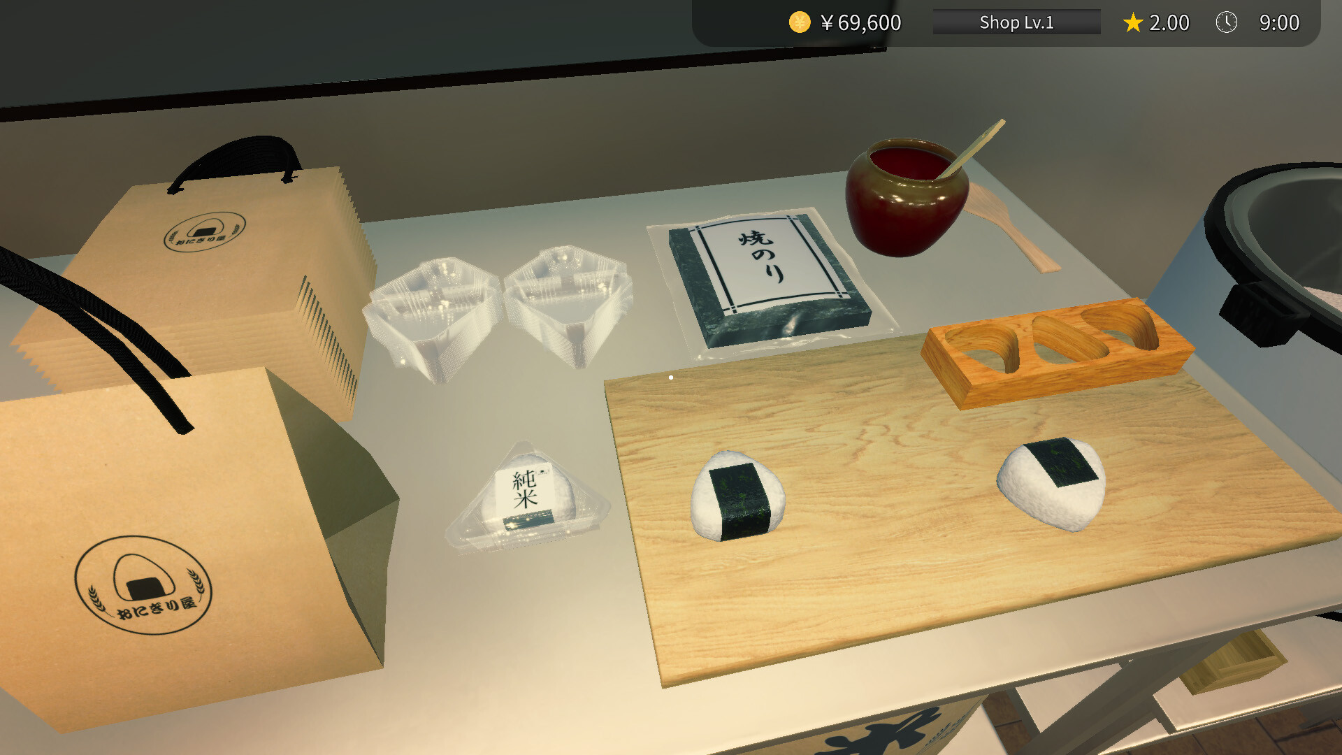 饭团店模拟/Onigiri Shop Simulator客创社区-专注互联网轻资产资源整合与分享客创社区-专注互联网轻资产资源整合与分享