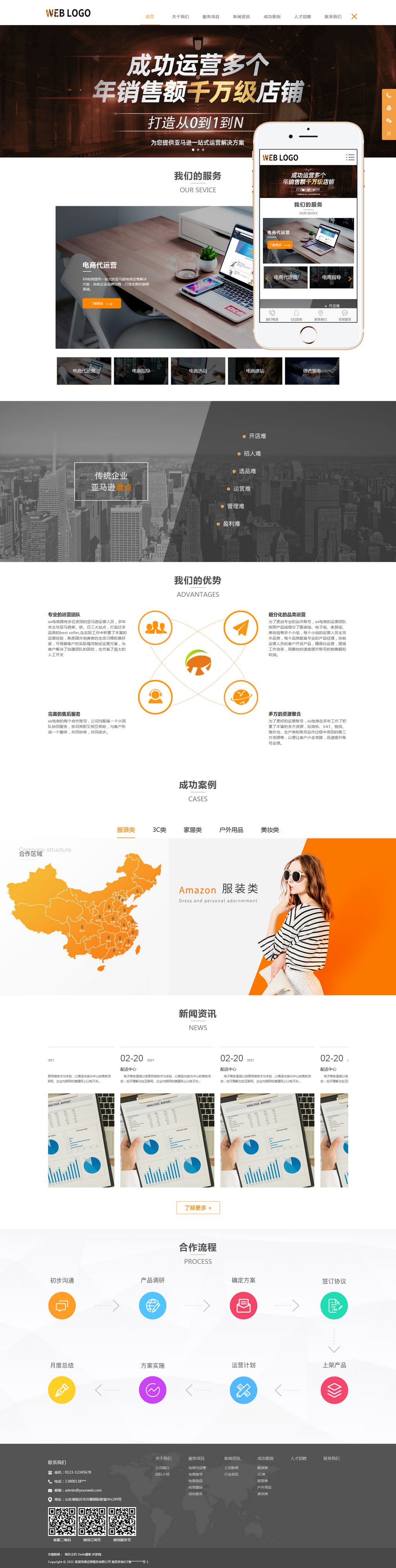 响应式亚马孙店铺代运营企业织梦网站模板客创社区-专注互联网轻资产资源整合与分享客创社区-专注互联网轻资产资源整合与分享