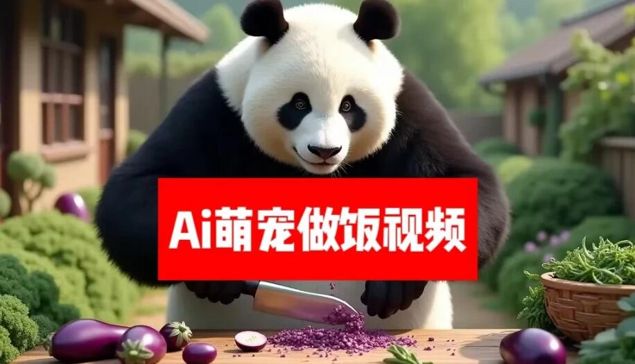 最新萌宠赛道，AI猫咪做饭视频，暴力变现日入500+，全流程拆解客创社区-专注互联网轻资产资源整合与分享客创社区-专注互联网轻资产资源整合与分享