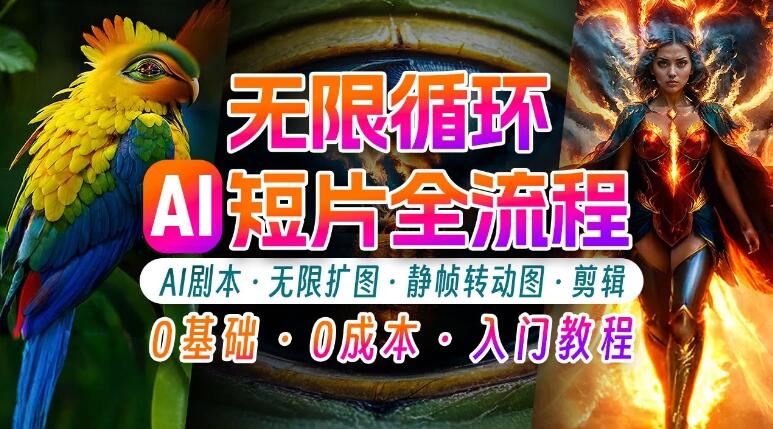 AI剪辑无限循环画面,新手小白轻松月入上万的秘技