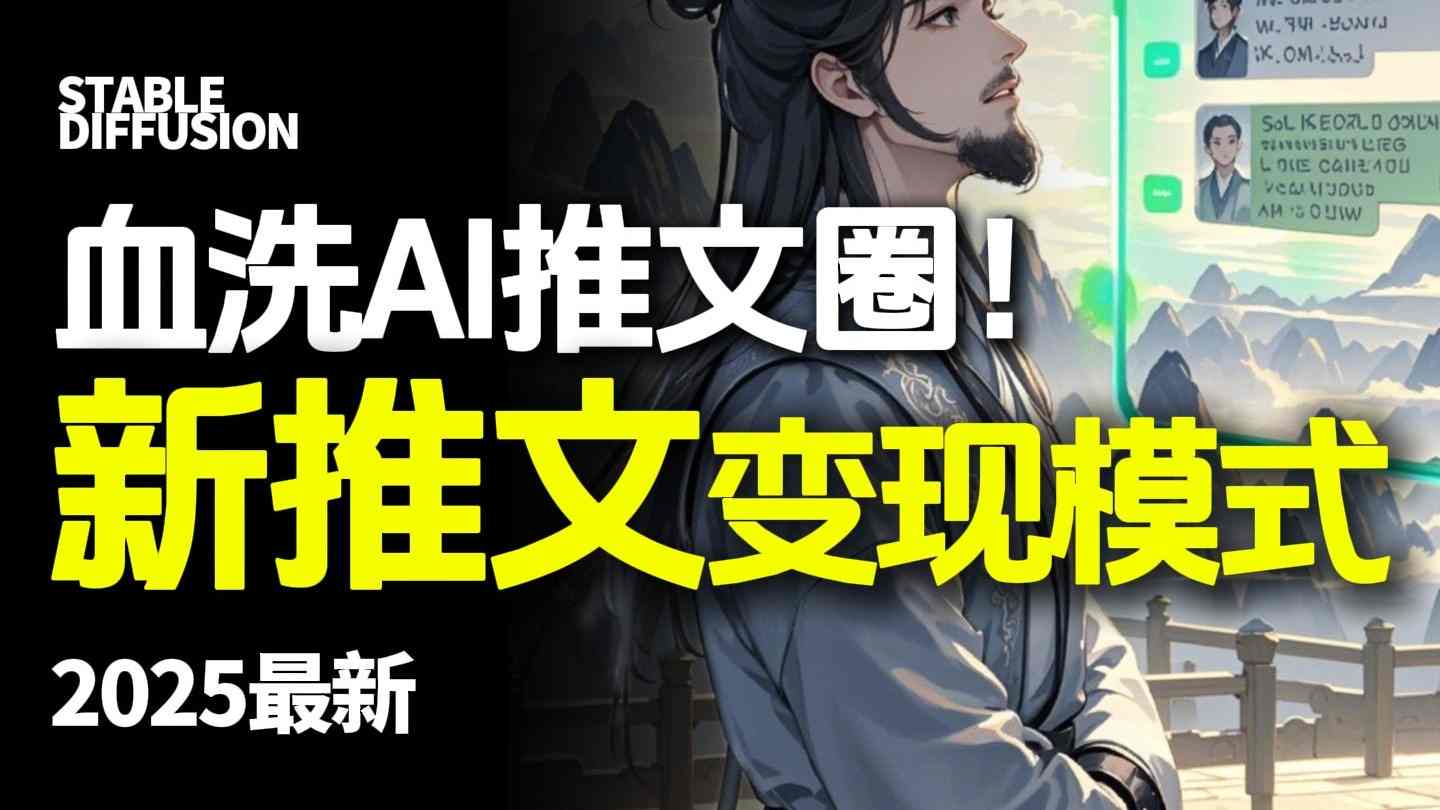 最新AI动态电影漫画小说推文，全流程实操教学，小白也能月入1W+客创社区-专注互联网轻资产资源整合与分享客创社区-专注互联网轻资产资源整合与分享