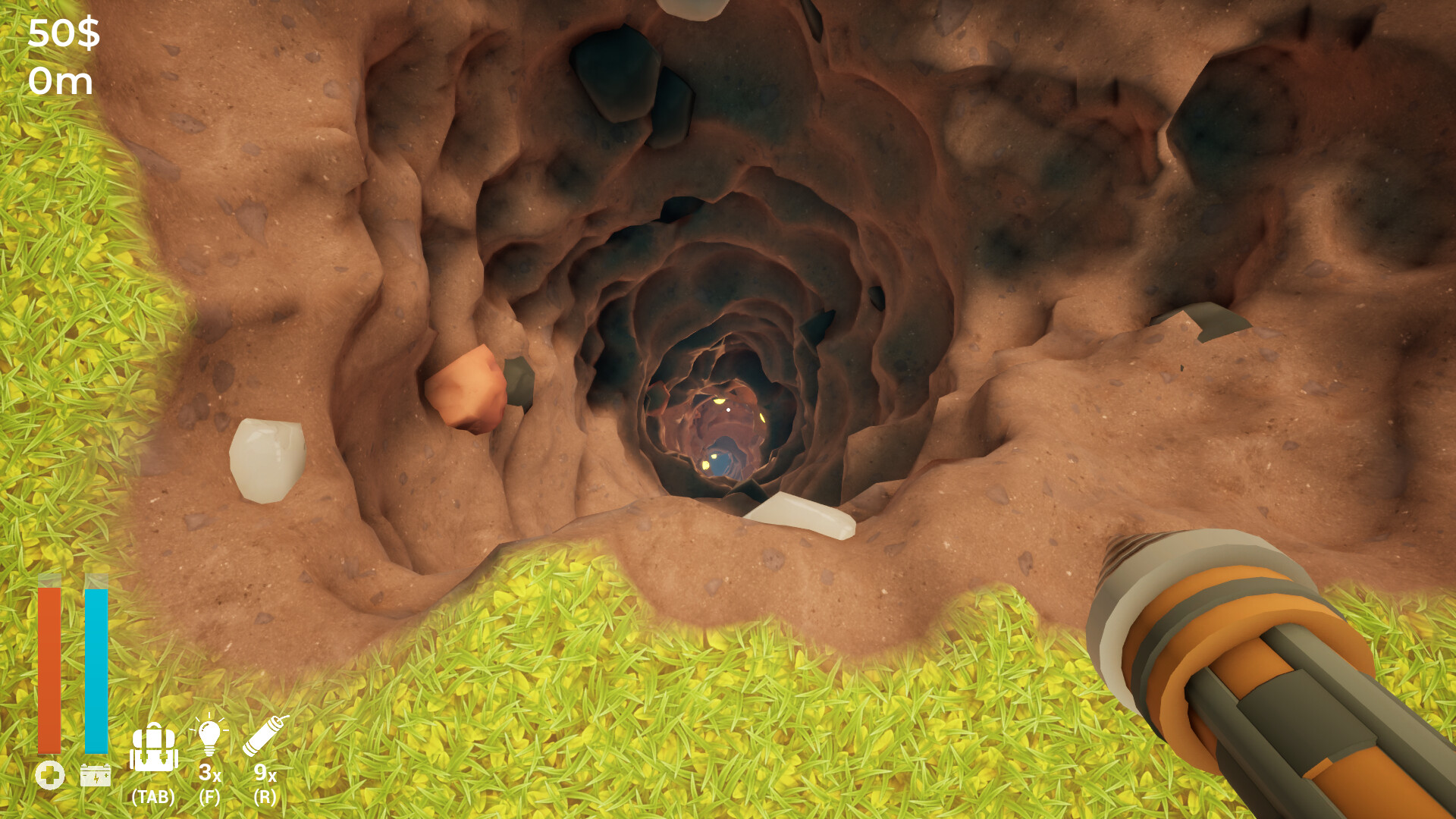 掘地求财/A Game About Digging A Hole客创社区-专注互联网轻资产资源整合与分享客创社区-专注互联网轻资产资源整合与分享