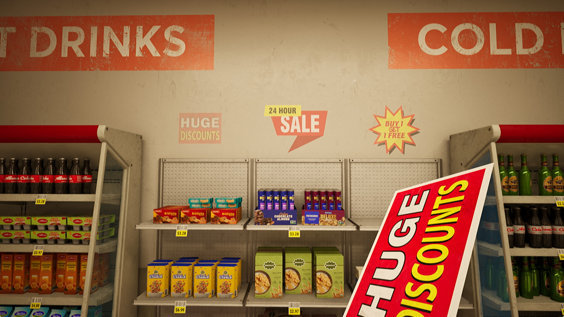 出口前：加油站/Before Exit: Gas Station