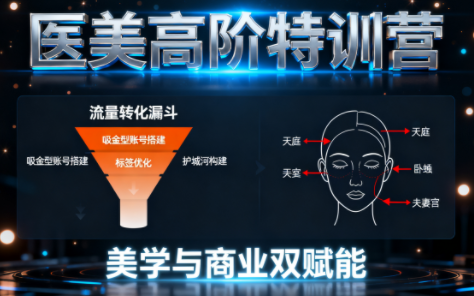 0-1000万医美高阶特训营课程客创社区-专注互联网轻资产资源整合与分享客创社区-专注互联网轻资产资源整合与分享