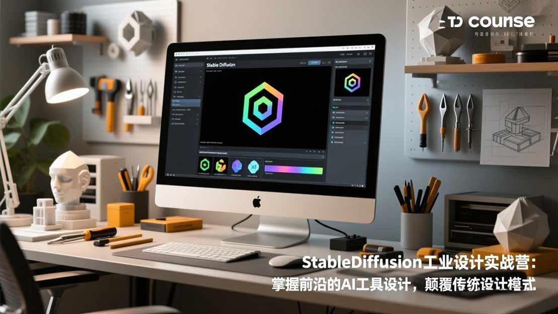 StableDiffusion工业设计实战营：掌握前沿的AI工具设计，颠覆传统设计模式-鱼见海资源网-免费PHP网站源码模板,插件软件网创AI智能体资源分享平台！